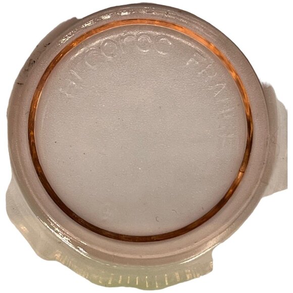 Arcoroc France Luminarc Rosaline Pink Swirl Cup & Saucer Cup 3 1/2 Saucer 5 1/2" - Picture 14 of 16